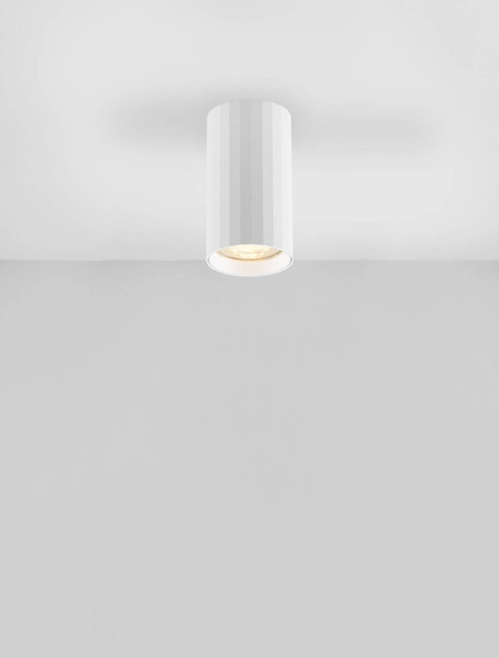 Nova Luce Deckenleuchte Mare GU10 Weiß Aluminium Ø5,5cm 9011332