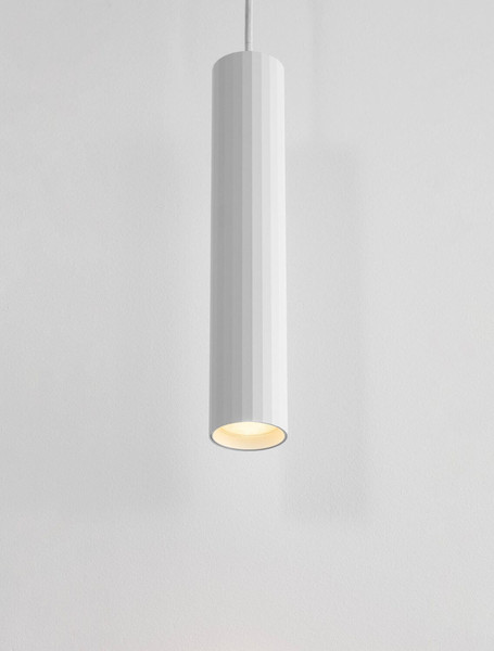 Nova Luce Pendelleuchte Mare GU10 Weiß Aluminium Ø5,5cm 9011334