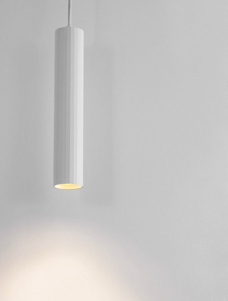 Nova Luce Pendelleuchte Mare GU10 Weiß Aluminium Ø5,5cm 9011334