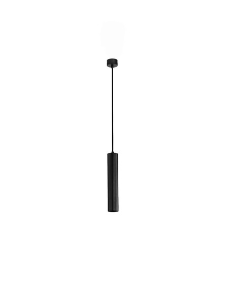 Nova Luce Pendelleuchte Mare GU10 Schwarz Aluminium Ø5,5cm 9011335