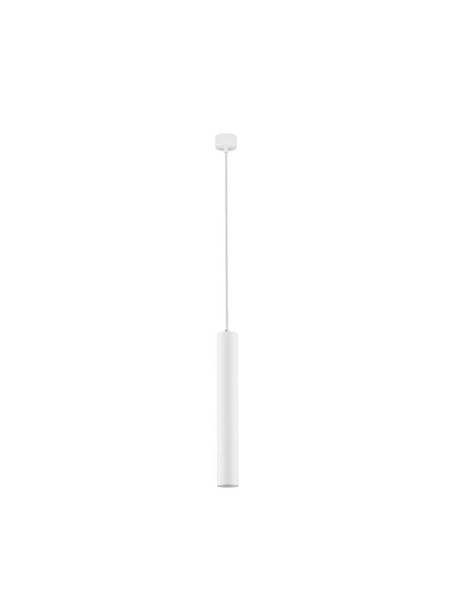 Nova Luce Pendelleuchte Ami GU10 Weiß Aluminium Ø5,5cm 9011336