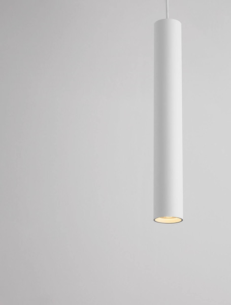 Nova Luce Pendelleuchte Ami GU10 Weiß Aluminium Ø5,5cm 9011336