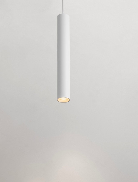 Nova Luce Pendelleuchte Ami GU10 Weiß Aluminium Ø5,5cm 9011336