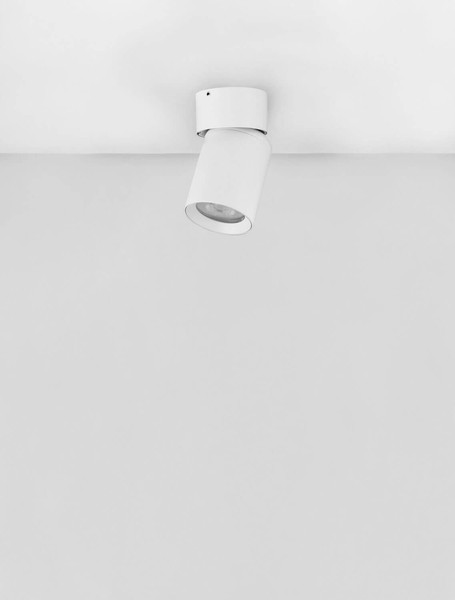 Nova Luce Deckenstrahler Amecy schwenkbar GU10 Weiß Aluminium Ø6cm 9011347