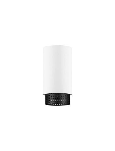 Nova Luce Deckenleuchte Nessi GU10 Schwarz Aluminium Ø6cm 9011400