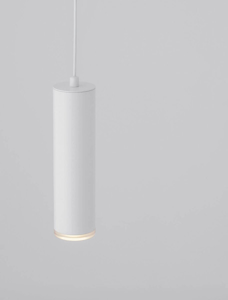 Nova Luce Pendelleuchte Mao GU10 IP44 Weiß Aluminium Ø5,5cm 9011421