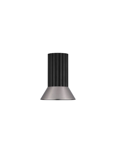 Nova Luce Deckenleuchte Luvia GU10 Bronze Schwarz Aluminium Ø10cm 9011439