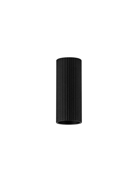 Nova Luce Deckenleuchte Comet GU4 Schwarz Aluminium Ø4cm 9011464