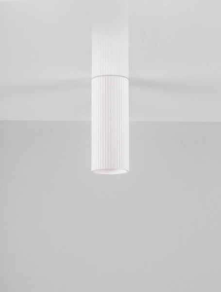Nova Luce Deckenleuchte Comet GU4 Weiß Aluminium Ø4cm 9011465