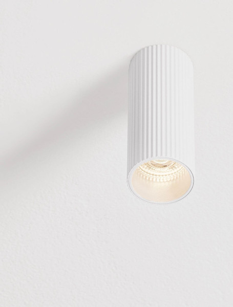 Nova Luce Deckenleuchte Comet GU4 Weiß Aluminium Ø4cm 9011465