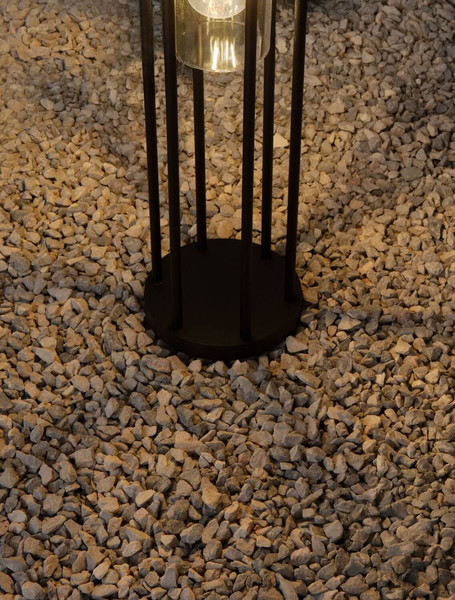 Nova Luce Wegeleuchte Elysium E27 IP65 salzwasserfest Schwarz Aluminium 50cm 9030153