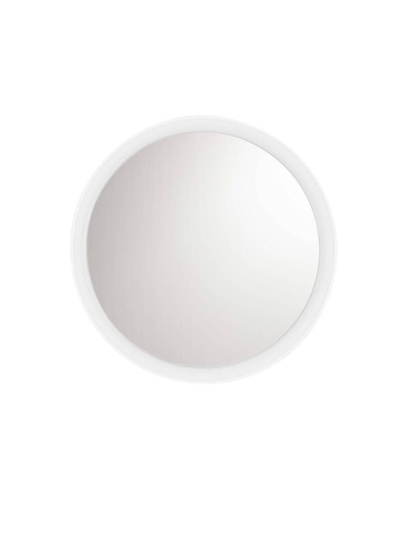Nova Luce LED Spiegel Onar 21W warmweiss 3000K IP44 Weiß Aluminium Spiegelglas Ø58cm 9030500