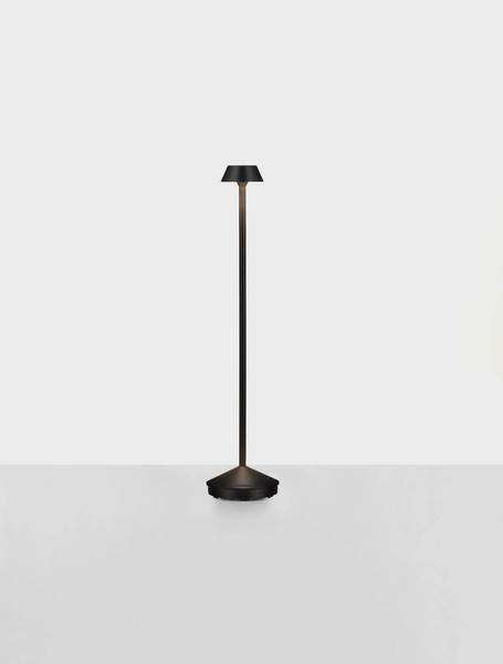 Nova Luce LED Wegeleuchte Arion 4W warmweiss 3000K IP65 Schwarz Aluminium 50cm 9030558