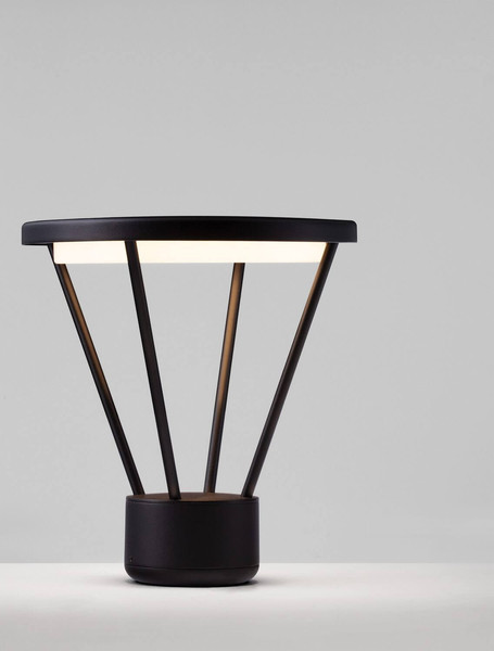 Nova Luce LED Sockelleuchte Virtus 16W warmweiss 3000K IP65 Schwarz Aluminium 33cm 9030572