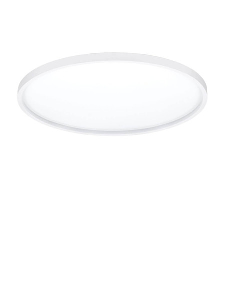 Nova Luce LED Deckenleuchte Chet dimmbar 49W CCT warm-/neutralweiss 2700-5000K Weiß Aluminium Ø58cm 9030652