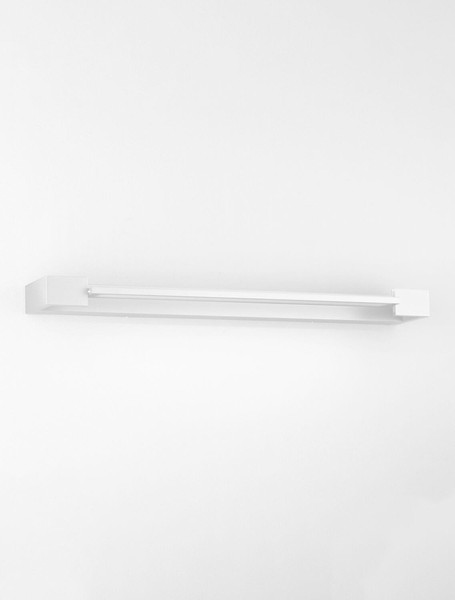 Nova Luce LED Wandleuchte Arga 17W warmweiss 3000K IP44 Weiß Aluminium 60x10cm 9030706