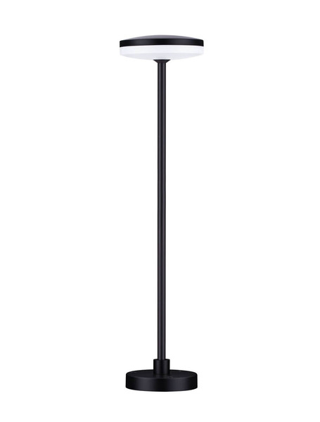 Nova Luce LED Wegeleuchte Nawa 12W warmweiss 3000K IP65 salzwasserfest Schwarz Aluminium 60cm 9030721