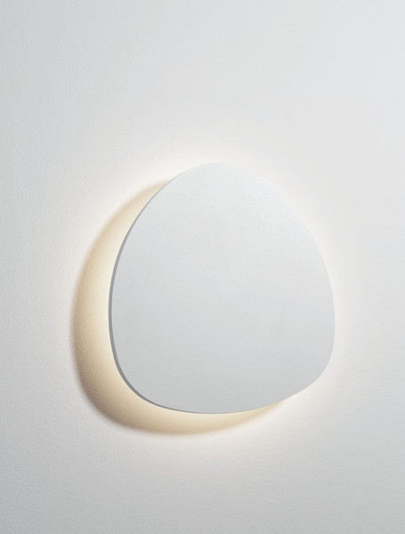Nova Luce LED Wandleuchte Atena 8W warmweiss 3000K Weiß Aluminium 20x19cm 9030738