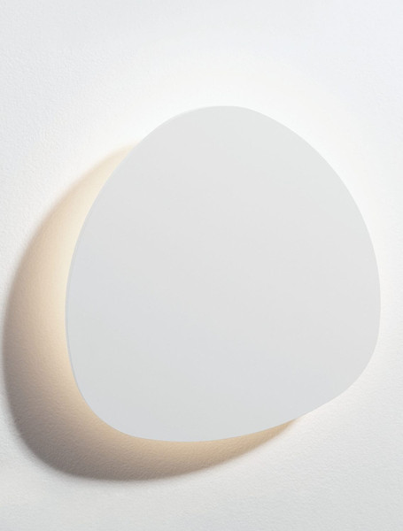 Nova Luce LED Wandleuchte Atena 8W warmweiss 3000K Weiß Aluminium 20x19cm 9030738