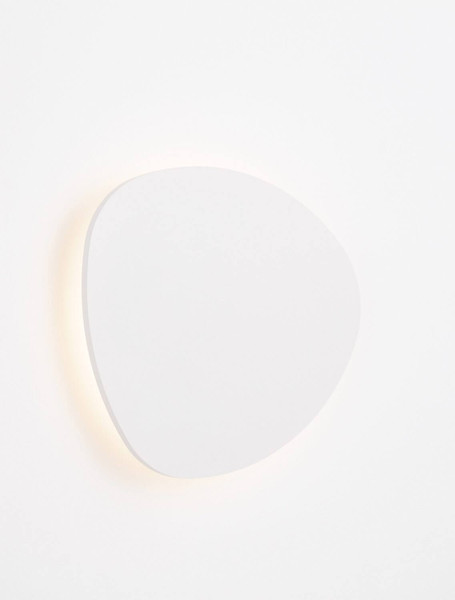 Nova Luce LED Wandleuchte Atena 12W warmweiss 3000K Weiß Aluminium 25x24cm 9030739