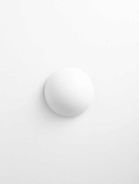 Nova Luce LED Wandleuchte Iona 3W warmweiss 3000K Weiß Aluminium Ø12,5cm 9030740