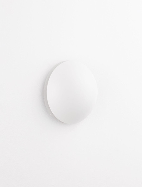 Nova Luce LED Wandleuchte Iona 3W warmweiss 3000K Weiß Aluminium Ø12,5cm 9030740