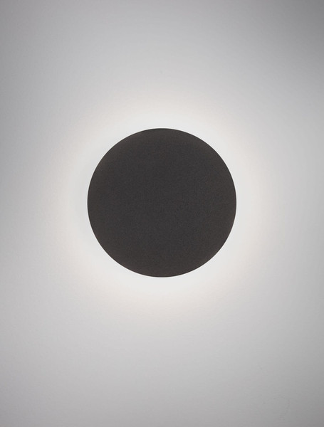 Nova Luce LED Außen-Wandleuchte Nitro 12W warmweiss 3000K IP65 salzwasserfest Schwarz Aluminium Ø15cm 9030748