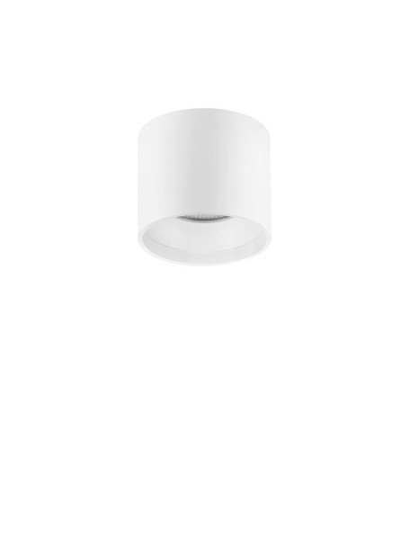 Nova Luce LED Deckenleuchte Ziare 16W warmweiss 3000K Weiß Aluminium Ø11cm 9030773