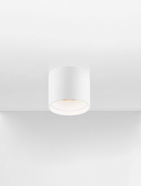 Nova Luce LED Deckenleuchte Ziare 16W warmweiss 3000K Weiß Aluminium Ø11cm 9030773