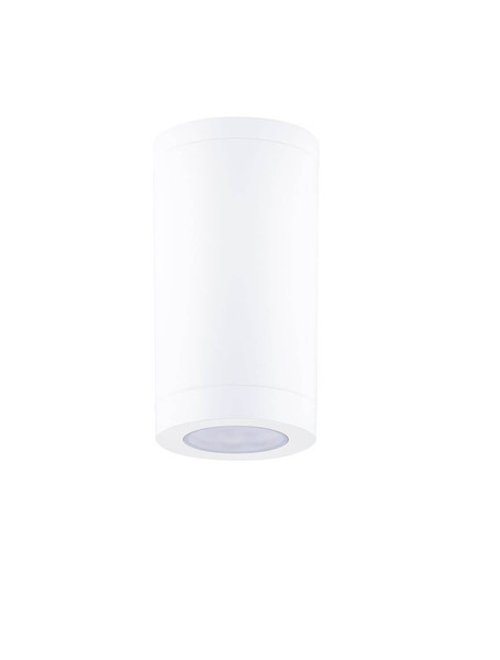 Nova Luce Außen-Deckenleuchte Spot GU10 IP54 salzwasserfest Weiß Ø8cm 9030822