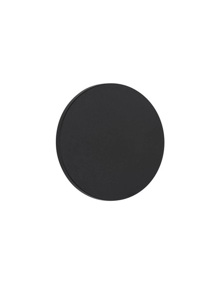 Nova Luce LED Außen-Wandleuchte Tower 8W warmweiss 3000K IP65 salzwasserfest Schwarz Ø16,5cm 9030824
