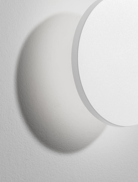 Nova Luce LED Außen-Wandleuchte Tower 8W warmweiss 3000K IP65 salzwasserfest Weiß Ø16,5cm 9030825