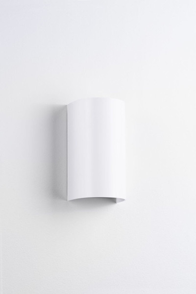Nova Luce Außen-Wandleuchte York 2-flammig 2xGU10 IP65 salzwasserfest Weiß Aluminium 19,5x11cm 9030831