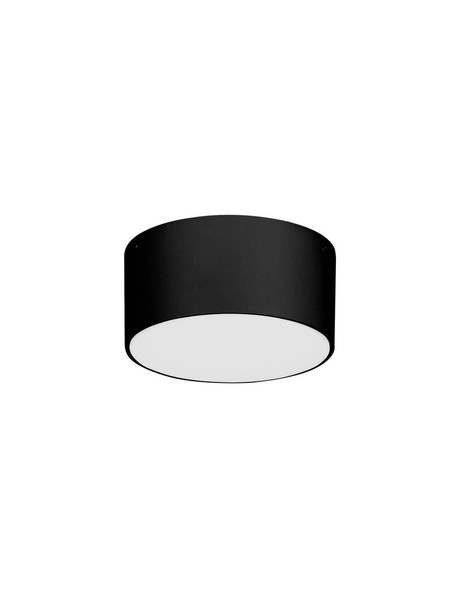 Nova Luce LED Außen-Deckenleuchte Judi 10W warmweiss 3000K IP65 salzwasserfest Anthrazit Aluminium Ø12cm 9030835