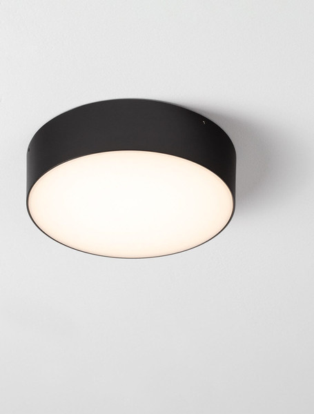 Nova Luce LED Außen-Deckenleuchte Judi 20W warmweiss 3000K IP65 salzwasserfest Anthrazit Aluminium Ø21cm 9030837