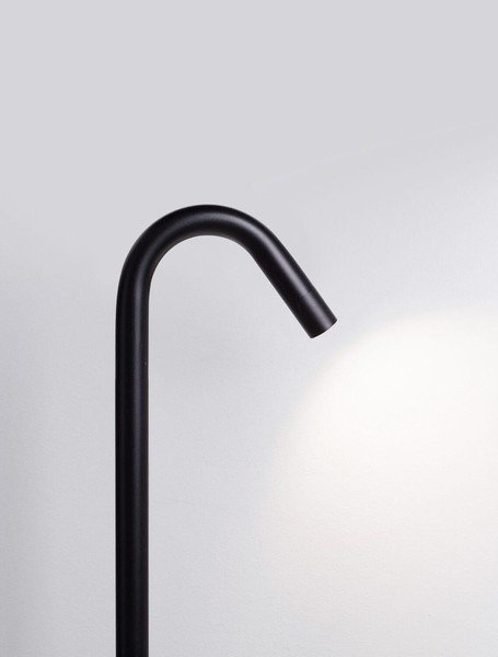 Nova Luce LED Wegeleuchte Gleam 5W warmweiss 3000K IP65 salzwasserfest Anthrazit Aluminium 80cm 9030847