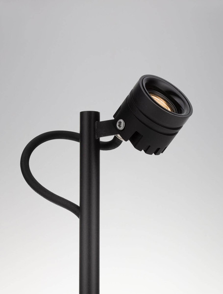 Nova Luce LED Wegeleuchte Sento schwenkbar 3W warmweiss 3000K IP65 salzwasserfest Anthrazit Aluminium 50cm 9030851