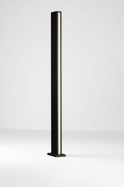 Nova Luce LED Wegeleuchte Sasso 22W warmweiss 3000K IP54 salzwasserfest Anthrazit Aluminium 120cm 9030855