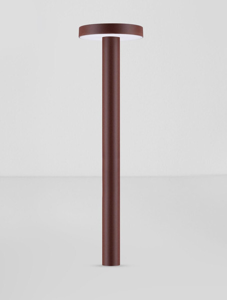 Nova Luce LED Wegeleuchte Mood 5W warmweiss 3000K IP65 salzwasserfest Cortenstahl Aluminium 40cm 9030860