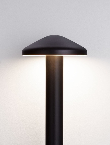 Nova Luce LED Wegeleuchte Nemo 5W warmweiss 3000K IP65 salzwasserfest Anthrazit Aluminium 40cm 9030862