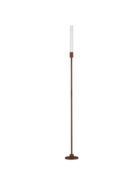 Nova Luce LED Wegeleuchte Slot 4W warmweiss 3000K IP65 salzwasserfest Cortenstahl Aluminium 100cm 9030909