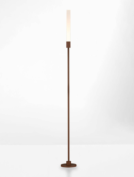 Nova Luce LED Wegeleuchte Slot 4W warmweiss 3000K IP65 salzwasserfest Cortenstahl Aluminium 100cm 9030909