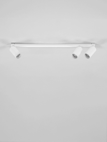 Nova Luce Deckenleuchte Oso schwenkbar 3-flammig 3xGU10 Weiß Aluminium 70x8cm 9030913