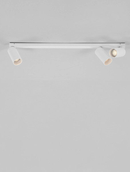 Nova Luce Deckenleuchte Oso schwenkbar 3-flammig 3xGU10 Weiß Aluminium 70x8cm 9030913