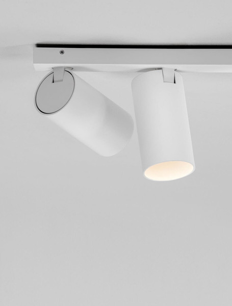 Nova Luce Deckenleuchte Oso schwenkbar 4-flammig 4xGU10 Weiß Aluminium 120x8cm 9030915