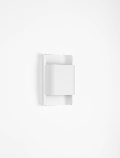 Nova Luce LED Außen-Wandleuchte Nocta 10W warmweiss 3000K IP54 salzwasserfest Weiß Aluminium 18x13cm 9030923