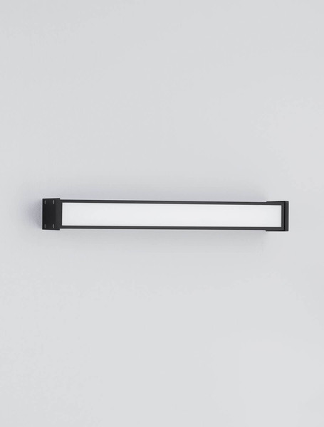 Nova Luce LED Außen-Deckenleuchte Nova 21W warmweiss 3000K IP65 salzwasserfest Anthrazit Aluminium 50x9cm 9030943