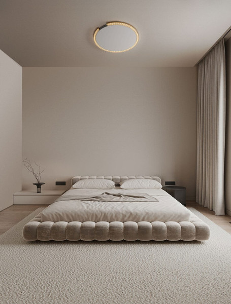 Nova Luce LED Deckenleuchte Greamy dimmbar 30W warmweiss 3000K Gold Aluminium Ø65cm 9030967