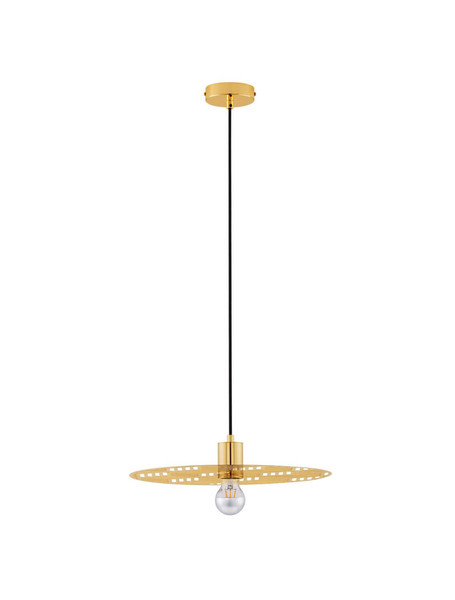 Nova Luce Pendelleuchte Eres E27 Gold Metall Ø40cm 9035970