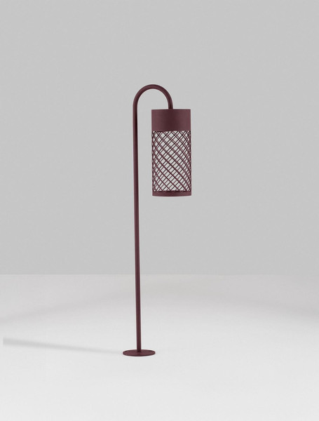 Nova Luce LED Wegeleuchte Motley 9W warmweiss 3000K IP65 salzwasserfest Cortenstahl Aluminium 70cm 9060233